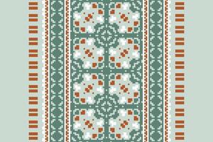 Nordic pattern Seamless Australian aboriginal pattern Motif embroidery, Pixel Ikat embroidery Design for Print border embroidery ancient egypt vector