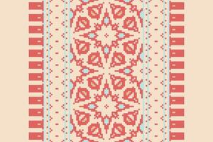 Nordic pattern Seamless Scandinavian pattern Motif embroidery, Pixel Ikat embroidery Design for Print australian curtain pattern geometric pillow model kurti mughal flowers vector