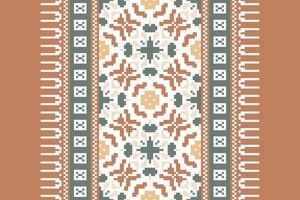 Navajo pattern Seamless Native American, Motif embroidery, Pixel Ikat embroidery Design for Print australian curtain pattern geometric pillow model kurti mughal flowers vector