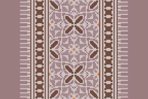 Navajo pattern Seamless Native American, Motif embroidery, Pixel Ikat embroidery Design for Print scandinavian pattern saree ethnic nativity gypsy pattern vector