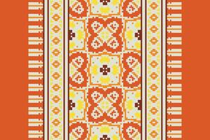 Navajo pattern Seamless Native American, Motif embroidery, Pixel Ikat embroidery Design for Print jacquard slavic pattern folklore pattern kente arabesque vector