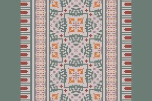 Navajo pattern Seamless Native American, Motif embroidery, Pixel Ikat embroidery Design for Print tie dyeing pillowcase sambal puri kurti mughal architecture vector