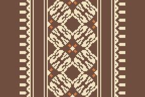 Navajo pattern Seamless Australian aboriginal pattern Motif embroidery, Pixel Ikat embroidery Design for Print indigenous art aboriginal art pattern floral kurti mughal border vector