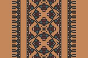 Navajo pattern Seamless Mughal architecture Motif embroidery, Pixel Ikat embroidery Design for Print egyptian hieroglyphs tibetan geo pattern vector