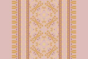 Navajo pattern Seamless Mughal architecture Motif embroidery, Pixel Ikat embroidery Design for Print lace pattern turkish ceramic ancient egypt art jacquard pattern vector