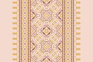 Navajo pattern Seamless Scandinavian pattern Motif embroidery, Pixel Ikat embroidery Design for Print australian curtain pattern geometric pillow model kurti mughal flowers vector