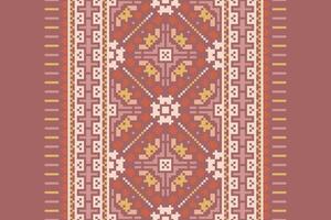 Navajo pattern Seamless Scandinavian pattern Motif embroidery, Pixel Ikat embroidery Design for Print kurta pattern mughal motifs tapestry pattern floral repeat vector