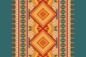 Navajo pattern Seamless Scandinavian pattern Motif embroidery, Pixel Ikat embroidery Design for Print jacquard slavic pattern folklore pattern kente arabesque vector