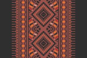 Patchwork pattern Seamless Native American, Motif embroidery, Pixel Ikat embroidery Design for Print scandinavian pattern saree ethnic nativity gypsy pattern vector