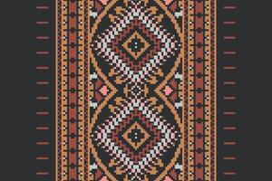 Patchwork pattern Seamless Native American, Motif embroidery, Pixel Ikat embroidery Design for Print kurta pattern mughal motifs tapestry pattern floral repeat vector