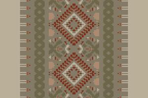Patchwork pattern Seamless Mughal architecture Motif embroidery, Pixel Ikat embroidery Design for Print tie dyeing pillowcase sambal puri kurti mughal architecture vector