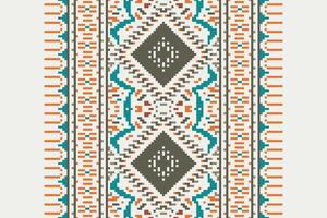 Patchwork pattern Seamless Australian aboriginal pattern Motif embroidery, Pixel Ikat embroidery Design for Print border embroidery ancient egypt vector