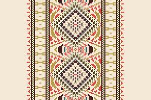 Patchwork pattern Seamless Mughal architecture Motif embroidery, Pixel Ikat embroidery Design for Print egyptian hieroglyphs tibetan geo pattern vector