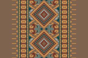 Patchwork pattern Seamless Scandinavian pattern Motif embroidery, Pixel Ikat embroidery Design for Print jacquard slavic pattern folklore pattern kente arabesque vector
