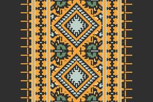 Tie dye Pattern Seamless Native American, Motif embroidery, Pixel Ikat embroidery Design for Print scarf hijab pattern kerchief Pixel Ikat Silk kurti model mughal patterns vector