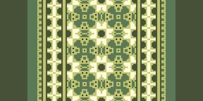 Baroque pattern Seamless Bandana print silk Motif embroidery, Pixel Ikat embroidery Design for Print pattern vintage flower folk navajo patchwork pattern vector