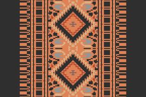 Tie dye Pattern Seamless Bandana print silk Motif embroidery, Pixel Ikat embroidery Design for Print scandinavian pattern saree ethnic nativity gypsy pattern vector