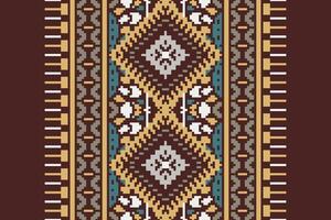 Tie dye Pattern Seamless Mughal architecture Motif embroidery, Pixel Ikat embroidery Design for Print indonesian batik motif embroidery native american kurta mughal design vector