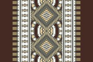 Baroque pattern Seamless Native American, Motif embroidery, Pixel Ikat embroidery Design for Print scarf hijab pattern kerchief Pixel Ikat Silk kurti model mughal patterns vector