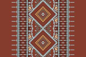 Baroque pattern Seamless Native American, Motif embroidery, Pixel Ikat embroidery Design for Print Texture fabric saree sari carpet. kurta patola saree vector