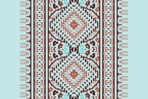 Tie dye Pattern Seamless Scandinavian pattern Motif embroidery, Pixel Ikat embroidery Design for Print scandinavian pattern saree ethnic nativity gypsy pattern vector