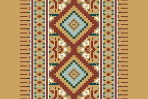 Baroque pattern Seamless Native American, Motif embroidery, Pixel Ikat embroidery Design for Print tie dyeing pillowcase sambal puri kurti mughal architecture vector