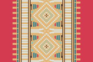 Baroque pattern Seamless Australian aboriginal pattern Motif embroidery, Pixel Ikat embroidery Design for Print pattern vintage flower folk navajo patchwork pattern vector