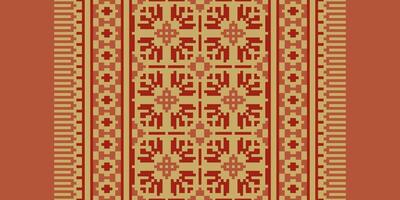 Baroque pattern Seamless Australian aboriginal pattern Motif embroidery, Pixel Ikat embroidery Design for Print indigenous art aboriginal art pattern floral kurti mughal border vector