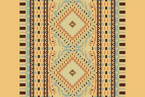 Baroque pattern Seamless Mughal architecture Motif embroidery, Pixel Ikat embroidery Design for Print lace pattern turkish ceramic ancient egypt art jacquard pattern vector