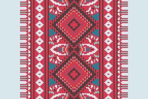 Baroque pattern Seamless Australian aboriginal pattern Motif embroidery, Pixel Ikat embroidery Design for Print tie dyeing pillowcase sambal puri kurti mughal architecture vector