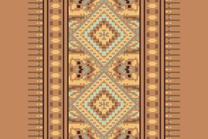 Baroque pattern Seamless Mughal architecture Motif embroidery, Pixel Ikat embroidery Design for Print jacquard slavic pattern folklore pattern kente arabesque vector