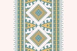 Baroque pattern Seamless Scandinavian pattern Motif embroidery, Pixel Ikat embroidery Design for Print Texture fabric saree sari carpet. kurta patola saree vector
