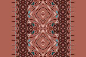 Baroque pattern Seamless Scandinavian pattern Motif embroidery, Pixel Ikat embroidery Design for Print tapestry floral kimono repeat pattern lacing spanish motif vector