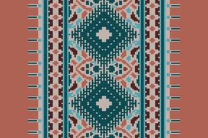 Baroque pattern Seamless Scandinavian pattern Motif embroidery, Pixel Ikat embroidery Design for Print scandinavian pattern saree ethnic nativity gypsy pattern vector