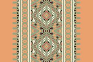 Baroque pattern Seamless Mughal architecture Motif embroidery, Pixel Ikat embroidery Design for Print egyptian pattern tibetan mandala bandanna vector