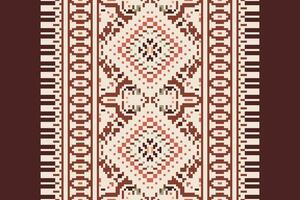 Baroque pattern Seamless Scandinavian pattern Motif embroidery, Pixel Ikat embroidery Design for Print indonesian batik motif embroidery native american kurta mughal design vector