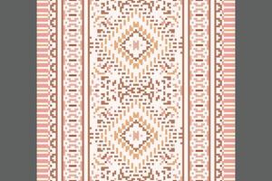 Dupatta pattern Seamless Australian aboriginal pattern Motif embroidery, Pixel Ikat embroidery Design for Print indigenous art aboriginal art pattern floral kurti mughal border vector