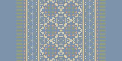 Baroque pattern Seamless Australian aboriginal pattern Motif embroidery, Pixel Ikat embroidery Design for Print scandinavian pattern saree ethnic nativity gypsy pattern vector