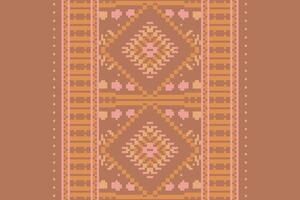 Dupatta pattern Seamless Australian aboriginal pattern Motif embroidery, Pixel Ikat embroidery Design for Print tie dyeing pillowcase sambal puri kurti mughal architecture vector