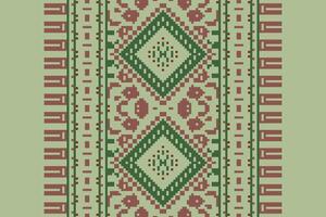 Dupatta pattern Seamless Australian aboriginal pattern Motif embroidery, Pixel Ikat embroidery Design for Print egyptian pattern tibetan mandala bandanna vector