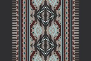 Dupatta pattern Seamless Mughal architecture Motif embroidery, Pixel Ikat embroidery Design for Print egyptian hieroglyphs tibetan geo pattern vector