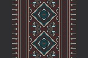 Dupatta pattern Seamless Mughal architecture Motif embroidery, Pixel Ikat embroidery Design for Print lace pattern seamless pattern vintage shibori jacquard seamless vector