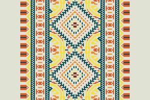 Dupatta pattern Seamless Scandinavian pattern Motif embroidery, Pixel Ikat embroidery Design for Print lace pattern seamless pattern vintage shibori jacquard seamless vector