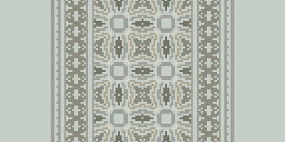 Baroque pattern Seamless Australian aboriginal pattern Motif embroidery, Pixel Ikat embroidery Design for Print scandinavian pattern saree ethnic nativity gypsy pattern vector