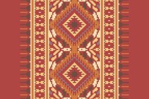 Ancient patterns Seamless Native American, Motif embroidery, Pixel Ikat embroidery Design for Print kurta pattern mughal motifs tapestry pattern floral repeat vector