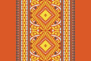 Dupatta pattern Seamless Scandinavian pattern Motif embroidery, Pixel Ikat embroidery Design for Print jacquard slavic pattern folklore pattern kente arabesque vector