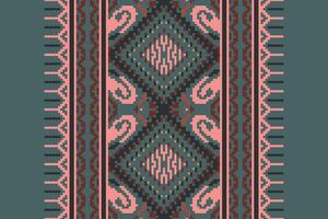 Ancient patterns Seamless Australian aboriginal pattern Motif embroidery, Pixel Ikat embroidery Design for Print tapestry floral kimono repeat pattern lacing spanish motif vector