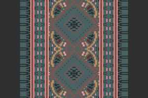 Ancient patterns Seamless Australian aboriginal pattern Motif embroidery, Pixel Ikat embroidery Design for Print jacquard slavic pattern folklore pattern kente arabesque vector