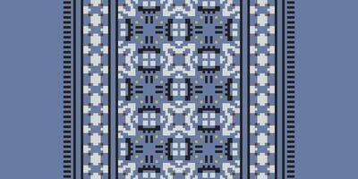 Baroque pattern Seamless Mughal architecture Motif embroidery, Pixel Ikat embroidery Design for Print kurta pattern mughal motifs tapestry pattern floral repeat vector