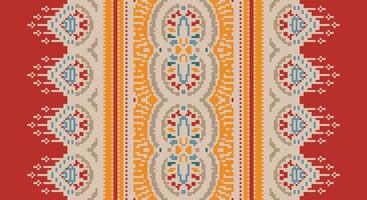 Ancient patterns Seamless Mughal architecture Motif embroidery, Pixel Ikat embroidery Design for Print jacquard slavic pattern folklore pattern kente arabesque vector